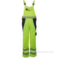 Spodnie robocze na szelkach odblaskowe robocze Hi Vis